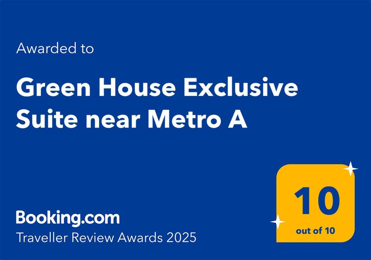 Green House Exclusive Suite Near Metro A Roma Exterior foto